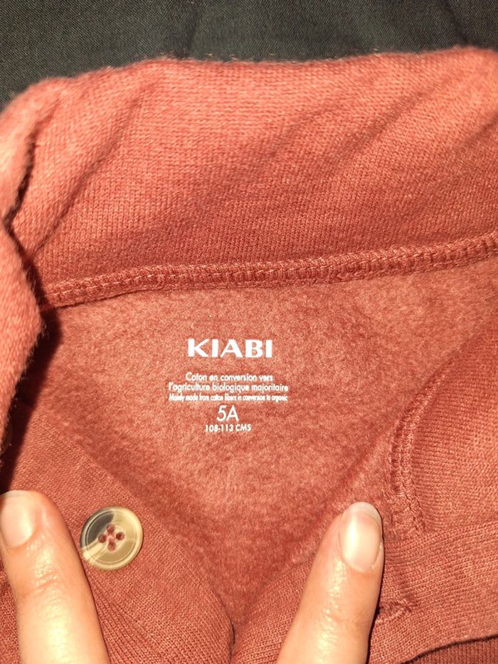Pull orange kiabi - photo numéro 2