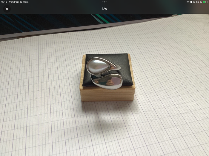 Bague acier inoxydable - photo numéro 1