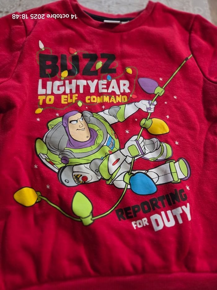 Joli sweat de Noël Disney Pixar Toy Story - photo numéro 2