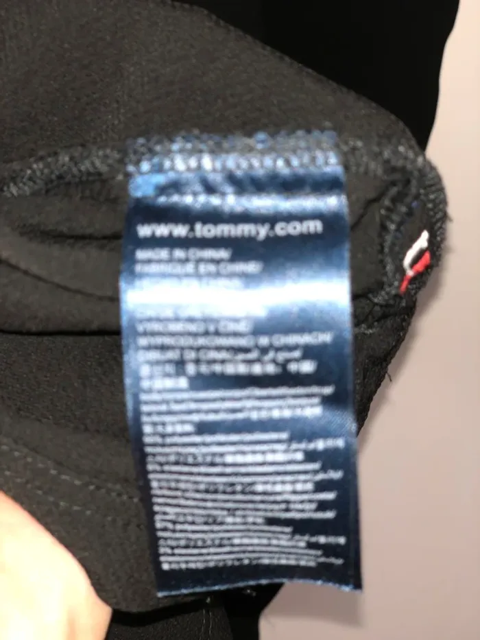 Robe col polo zip Tommy Hilfiger taille S - photo numéro 5
