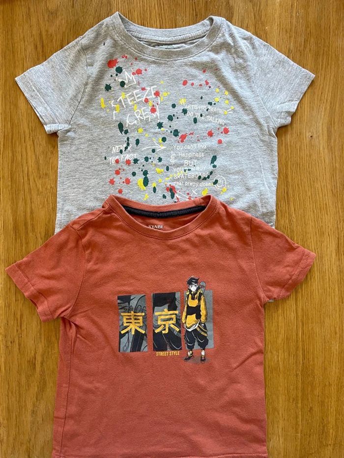 Lot 2 t-shirt Street style 3 ans