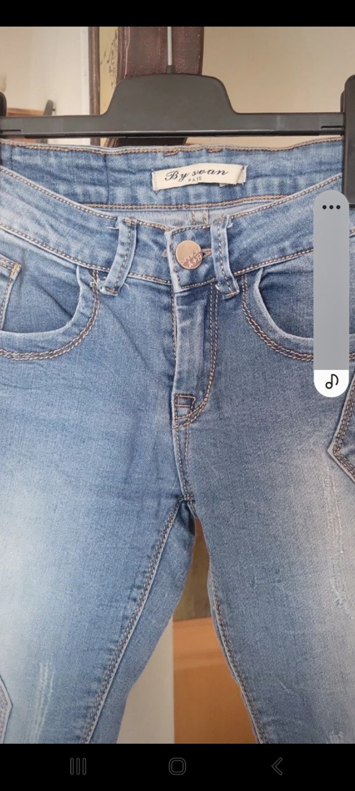 Jeans slim bleu - photo numéro 4