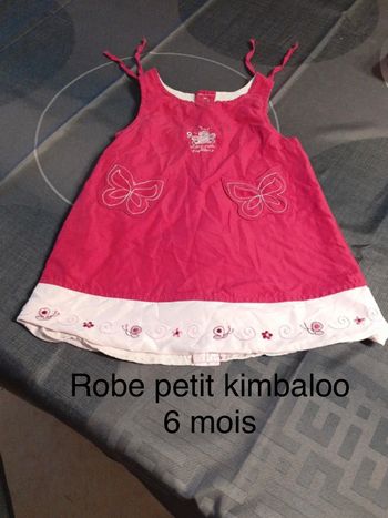 Robe petit kimbaloo 6 mois