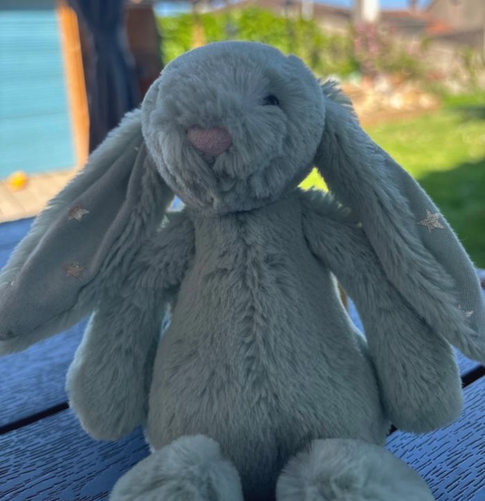 Doudou lapin small vert Jellycat - photo numéro 2