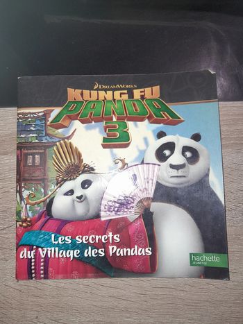 petit album Dreamworks - Kung fu panda 3 / les secrets du village des pandas