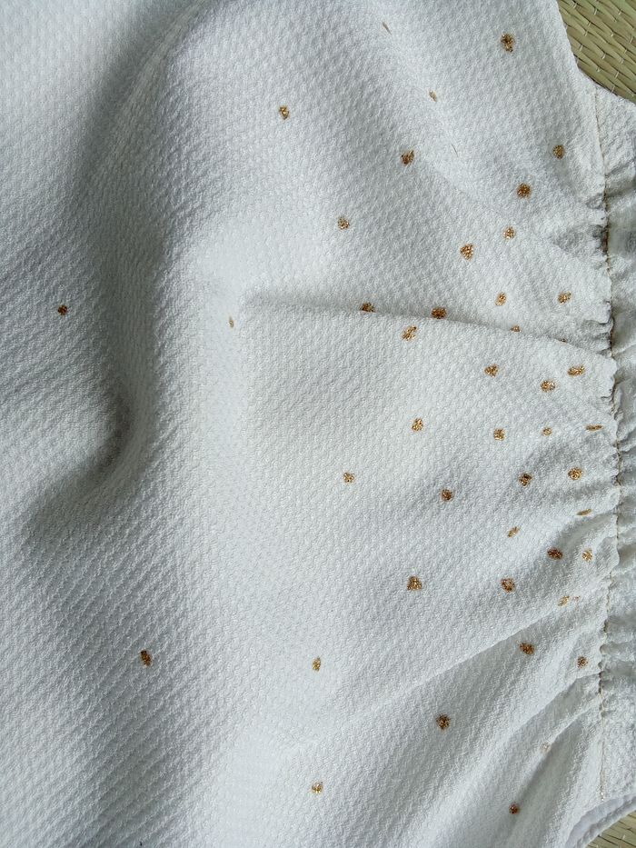 Robe blanche strass et coeurs Orchestra - photo numéro 3
