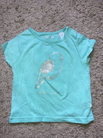 T-shirt perroquet tbe 12 mois Obaibi