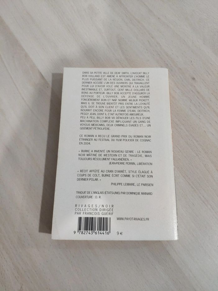 Livre poche policier Heartwood James Lee Burke rivages noir - photo numéro 6