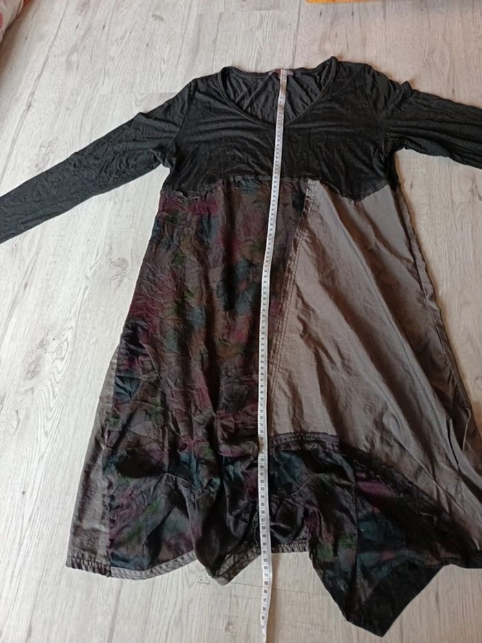 Robe tunique femme 44 46 XXL  mia soana manches longues - photo numéro 11