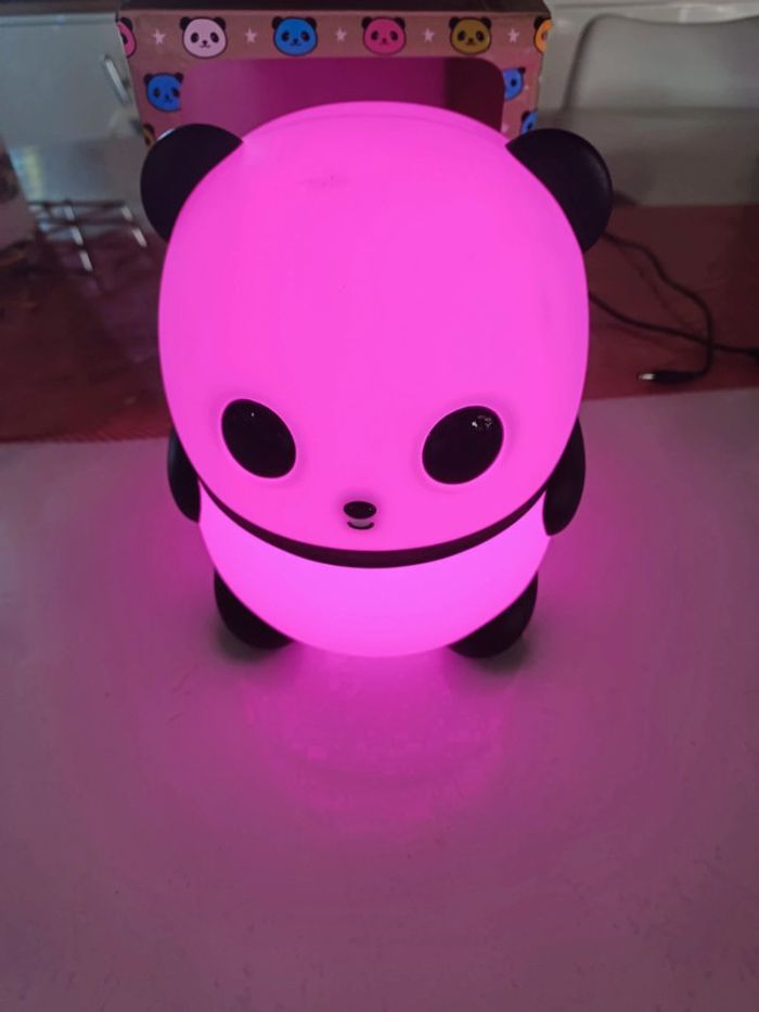 Veilleuse lampe led panda - photo numéro 5