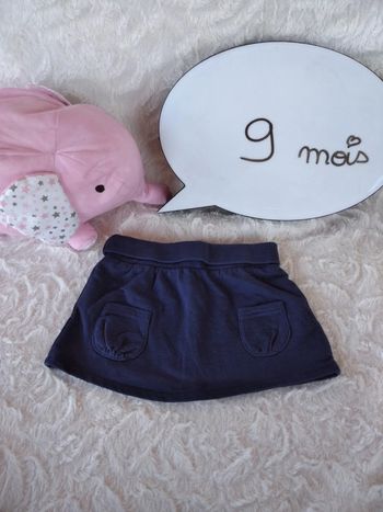 Jupe épaisse Fille 9 mois Tissaia 100% coton