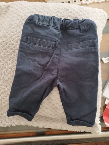 Pantalon Kiabi bleu nuit