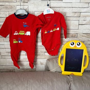 Lot Orchestra pyjamas fins et bodys fins - Neuf - T1mois