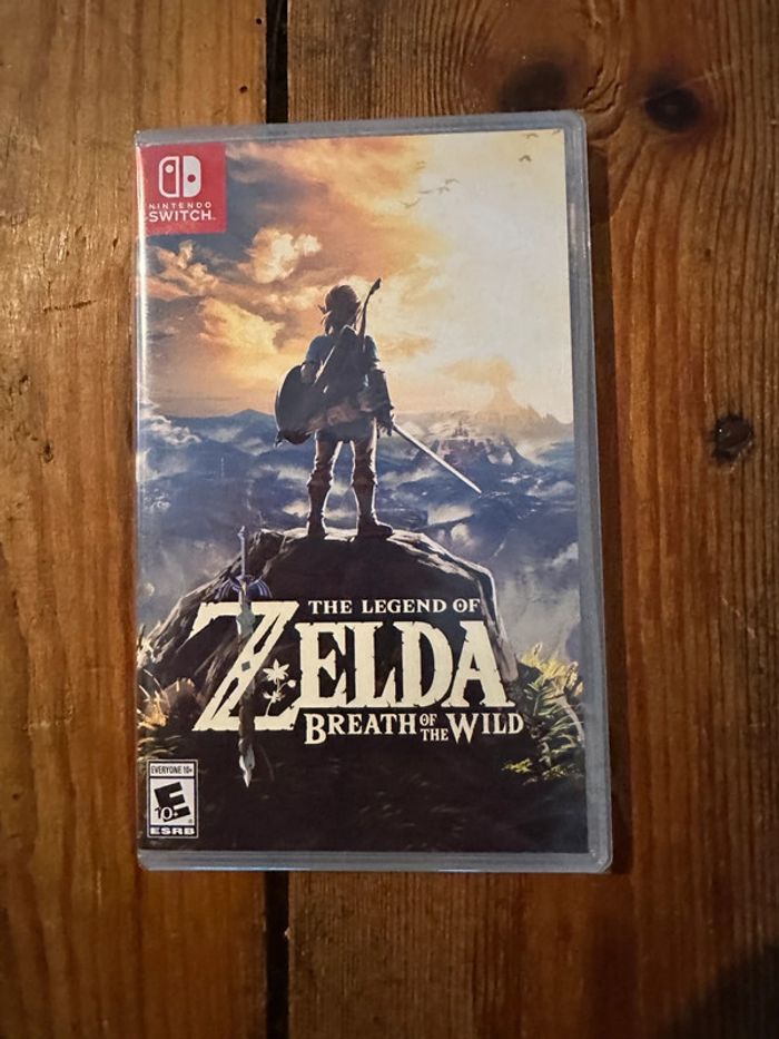 NEUF sous blister Jeu vidéo Nintendo Switch The Legend of Zelda Breath of The Wild