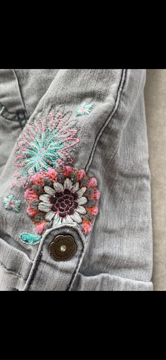 Salopette jupe en jean Orchestra 5 ans - photo numéro 7