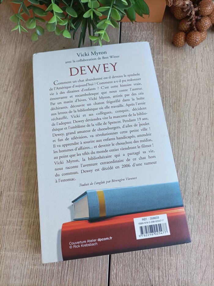 Livre Dewey Vicki Myron - photo numéro 2