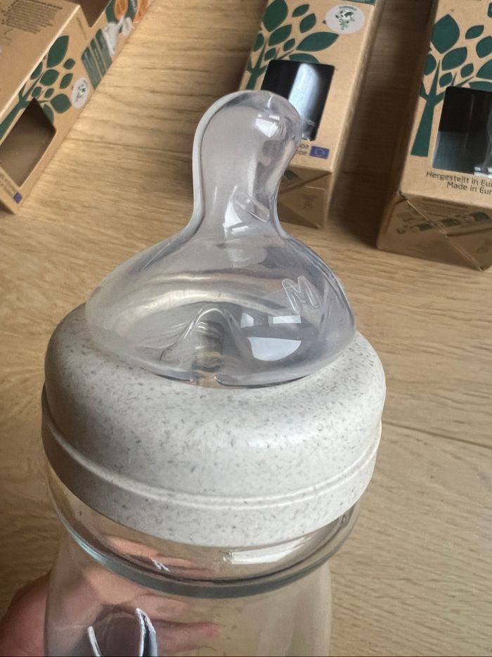 Biberon bébé confort en verre physiologique Air Eco 270 ml - bébé confort - photo numéro 4