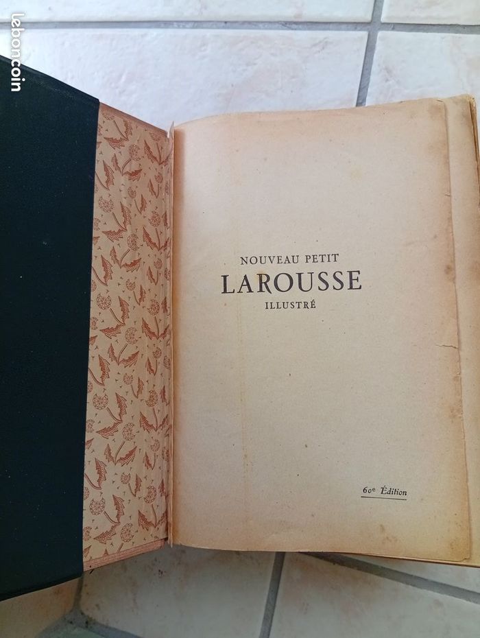 Dictionnaire Larousse 1952 - photo numéro 2