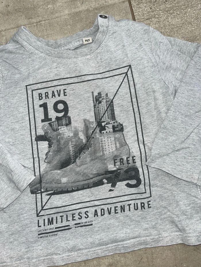 T-shirt Timberland 3ans - photo numéro 2