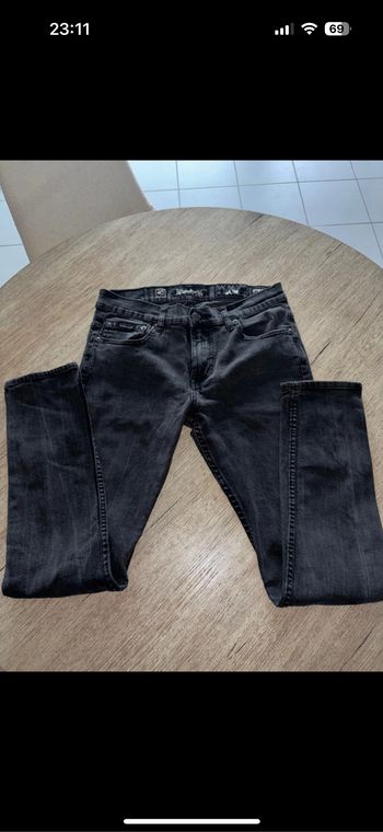 Jeans slim taille haute