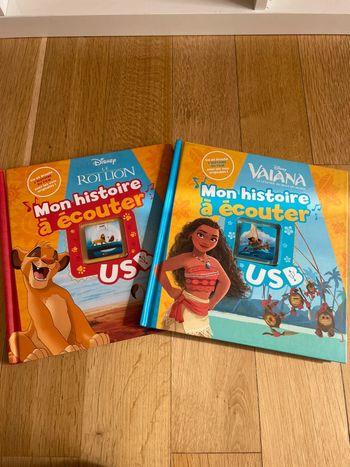Livres mon histoire à écouter avec clé USB
