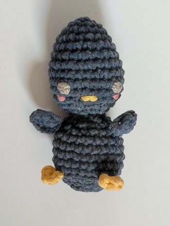 Canard  gris amigurumi 🇫🇷 Fabrication Artisanale