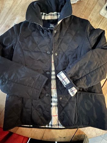 Veste gabardine authentique burberry 8 ans