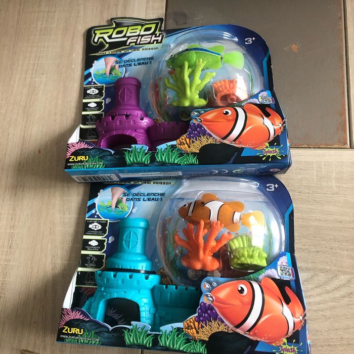 Robofish zuru neufs prix du lot