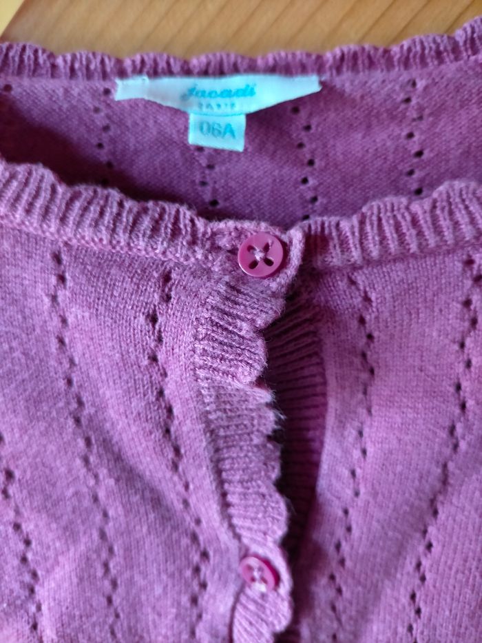 Joli cardigan Jacadi 6 ans - photo numéro 2