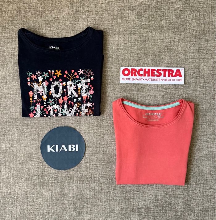 Lot 2 tshirts manches courtes (parfait état) - photo numéro 4
