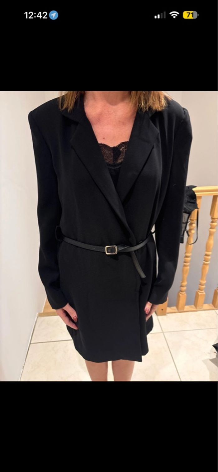 Robe noir mango - photo numéro 3