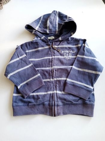 Gilet zippé T 2-3 ans