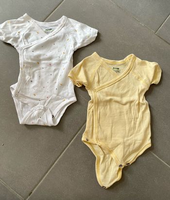 Lot 2 bodies 6 mois