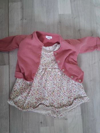 Ensemble fille 6 mois