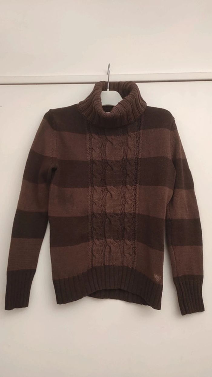 Pull à col roulé Esprit taille S/M - photo numéro 2