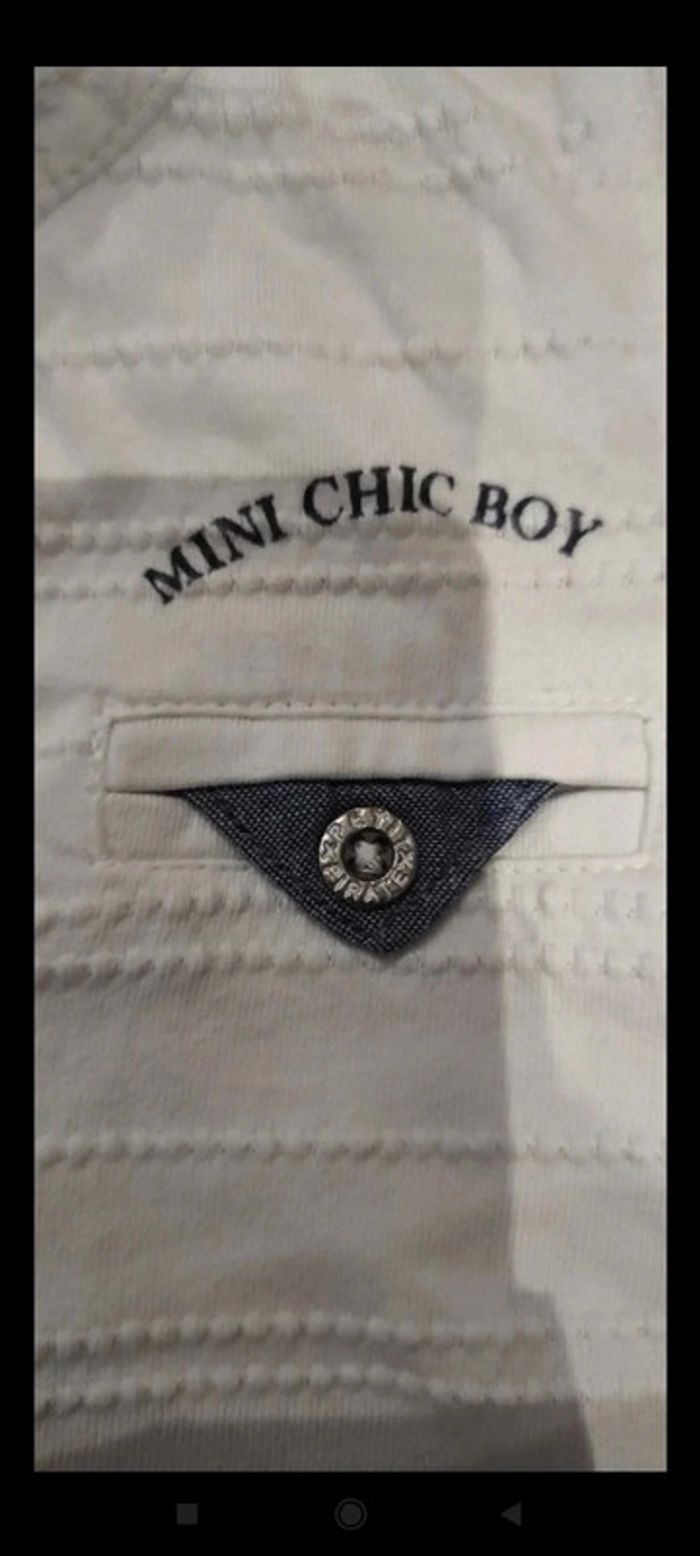 Tee-shirt manches courtes Gémo 3 mois - photo numéro 3