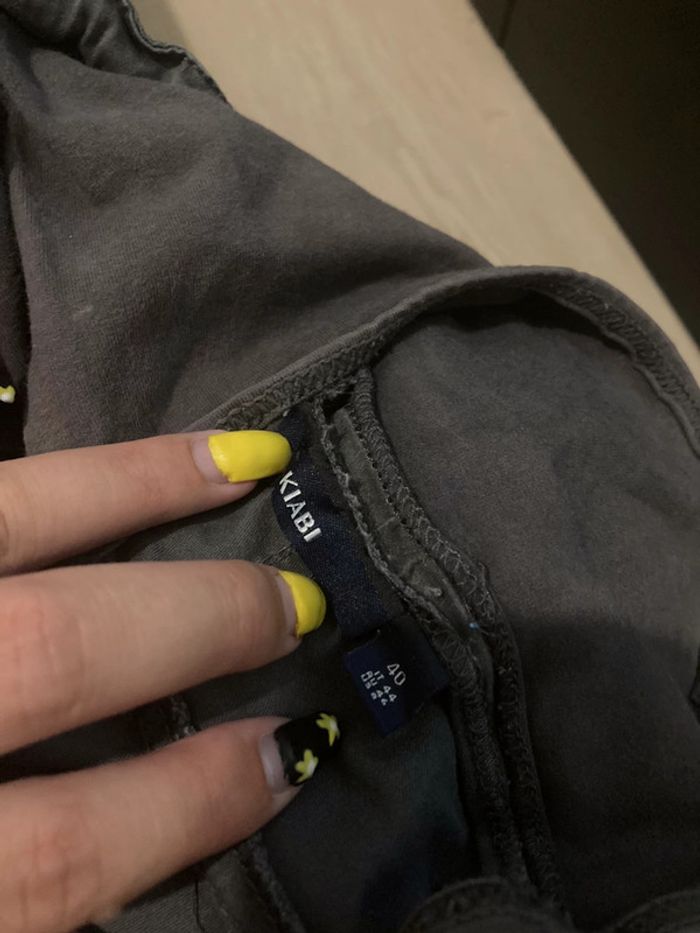 Pantalon gris slim grossesse 🤰🏻 - photo numéro 3