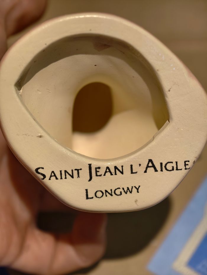 Oiseau rose Saint Jean l'Aigle émaux de Longwy - photo numéro 7