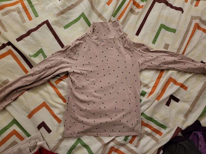 Lot 4 sous-pull et 1 tee-shirt ML thermolactyl - photo numéro 2