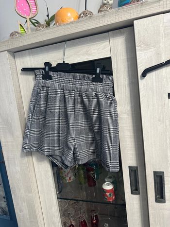 Short à carreaux taille XS