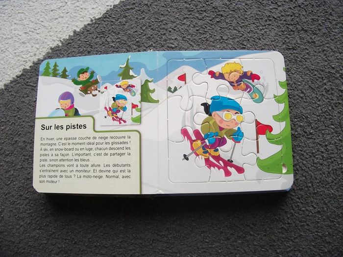 Livre puzzle La montagne - photo numéro 8