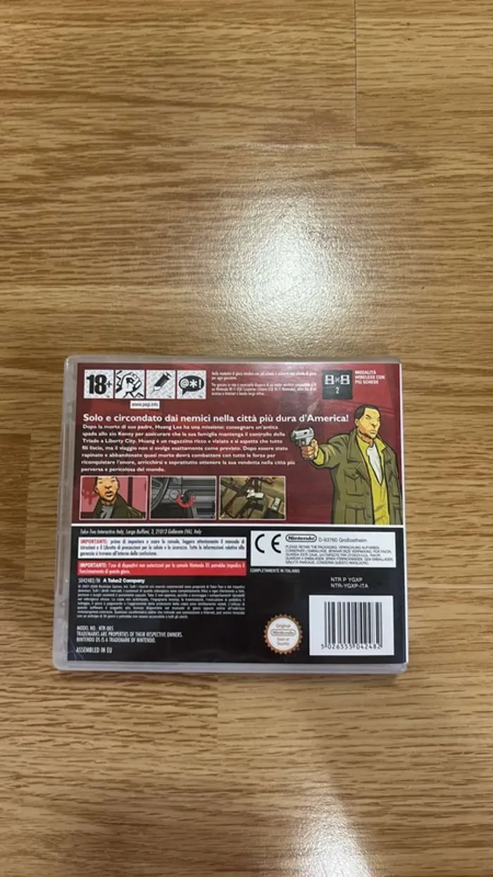 Jeu Nintendo DS Grand Theft Auto Chinatown Wars - photo numéro 3