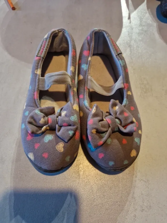 Chaussons multicolore