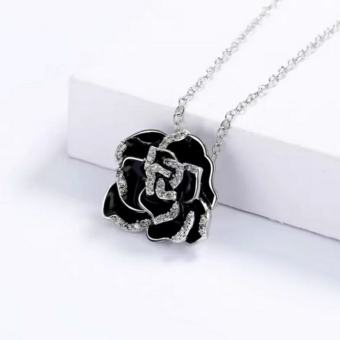 Parure rose noire - photo numéro 2