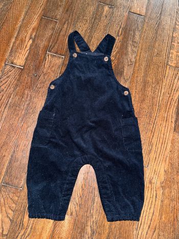 Salopette velour Bout’chou 3 mois