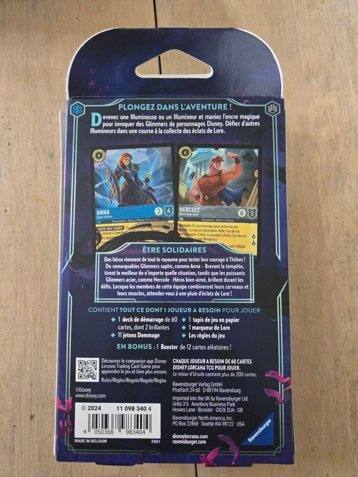 Pokemon Lot de 2 Decks Le Retour d'Ursula en FR - photo numéro 5