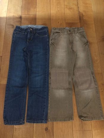 Lot 2 jeans garçon 9 ans