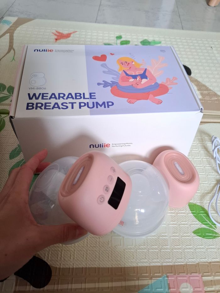 Tire-lait nomade Nuliie YM-8806 violet – très bon état - photo numéro 3