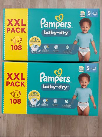 Pampers taille 5
