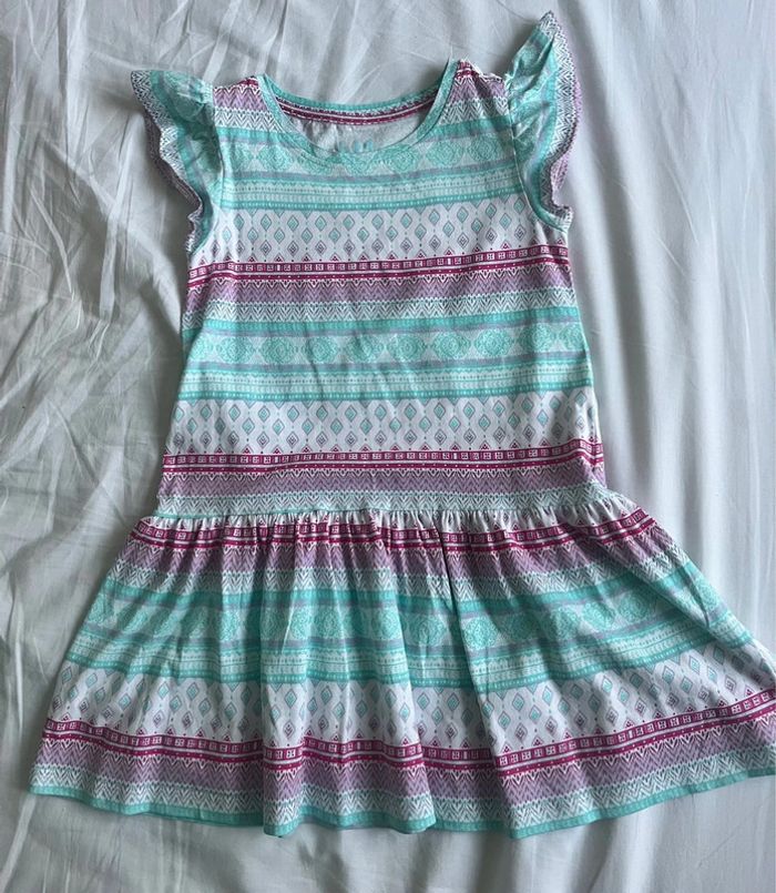 Robe Turquoise La Halle